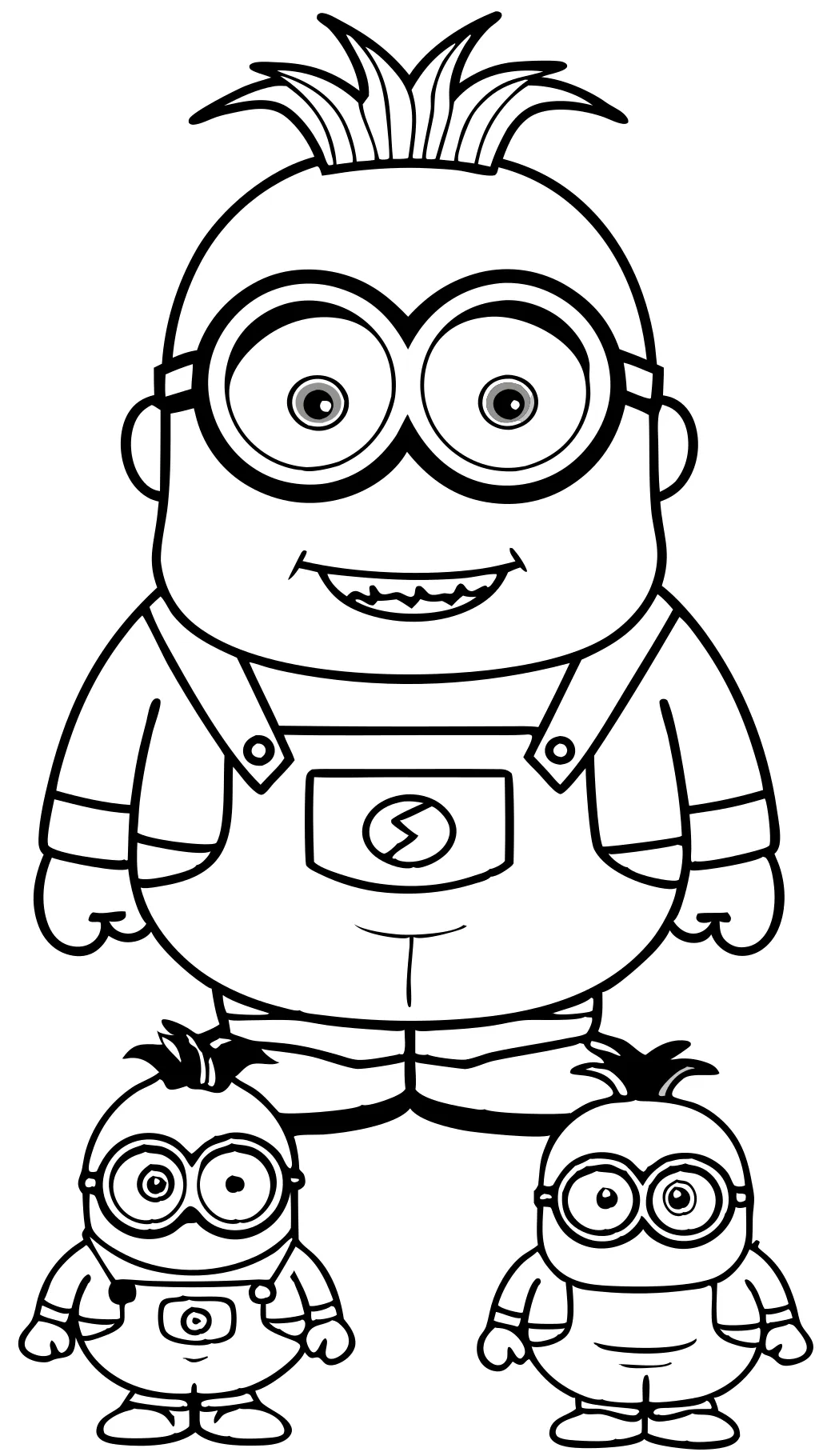 despicable me coloring page